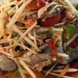 ตำไทยกุ้งสด