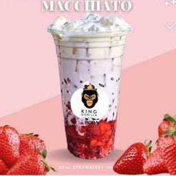 Strawberry Fresh Milk Macchiato