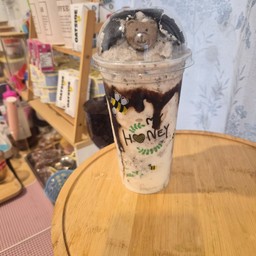 นมหมีปั่น โอริโอ้