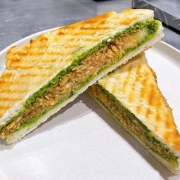 Tuna BBQ Pesto Panini