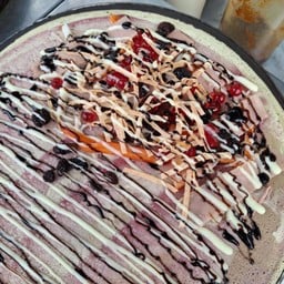 บลูเบอรี่+ลูกเกด+เยลลี่แดง+แฮม+ทาโร่+ปูอัด