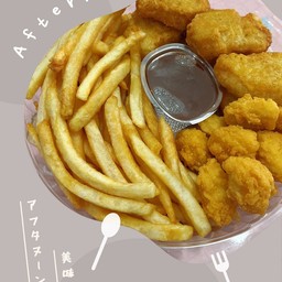 A&Aเฟรนซ์ฟรายส์ นักเก็ต ไก่ป็อบ