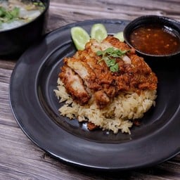 ข้าวมันไก่บ้านแป้ง