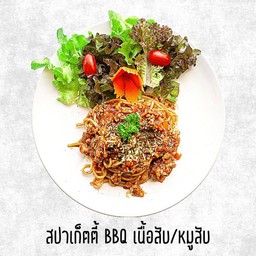 สปาเก็ตตี้ BBQ หมูสับ