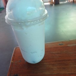 นำมะพร้าวปั่นนมสด