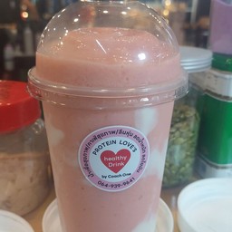 สตอเบอรี่โยเกิร์ตปั่น