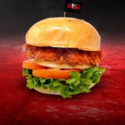 เบอร์เกอร์ไก่กรอบ