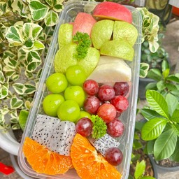 ผลไม้พร้อมทานช่องเดียว ( กล่องใหญ่ )