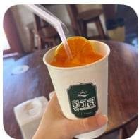 น้ำส้มคั้น