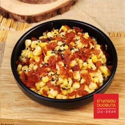 ข้าวโพดผัดเนยเบคอน