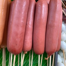 ไส้กรอกหนังกรอบรมควัน