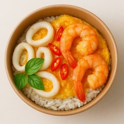 ข้าวไข่ข้นปากทะเล