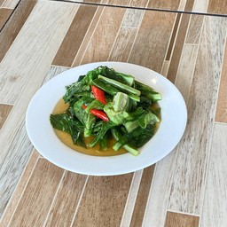 แขนงผัดน้ำมันหอย