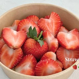 Size M - สตรอเบอร์รี่นำเข้า เปรี้ยวหวาน อร่อย ฟินมากก