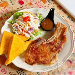 สเต็กหมูพ๊อคช้อป