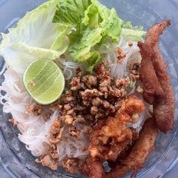 TJข้าวเหนียวหมูทอด ตลาดริมสวนหนองจอก