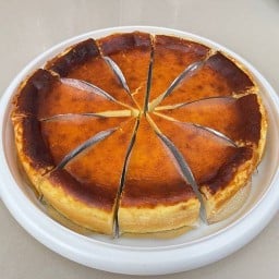 buttercup cake and coffee