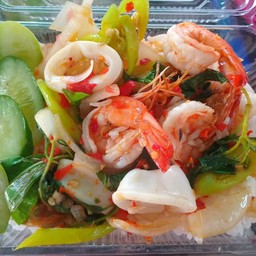 กระเพารวมทะเล