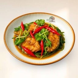 ปลากะพงผัดขึ้นฉ่าย