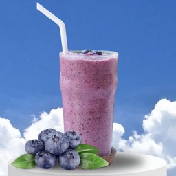 น้ำบลูเบอร์รี่ปั่นสด