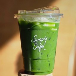 Matcha coconut flower