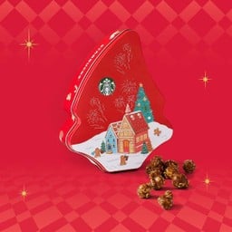 Xmas Caramel Macchiato Popcorn 