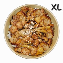ข้าวหน้าสะโพกไก่ญี่ปุ่น (ยากิโตริ XL)