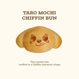 Taro Mochi Chiffin Bun