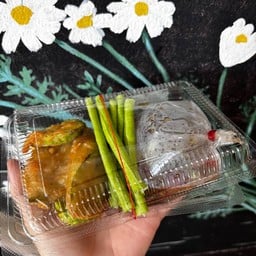 ชุดผักทอดน้ำพริกกะปิเจ