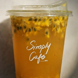 Passion fruit lemon soda