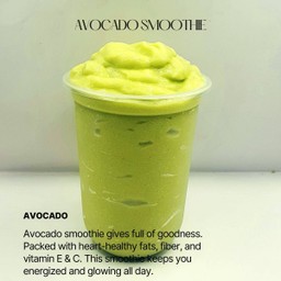 อะโวคาโด้ปั่น(ไม่ใส่นมสด)