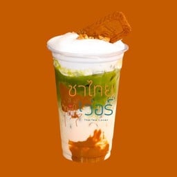 มัทฉะบิสครอฟครีมลาเต้