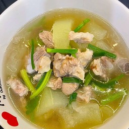 ต้มจืดฟักใส่ซี่โครงหมู