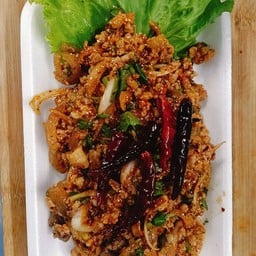 ร้านลาบอินดี้ ตลาดโรงเกลือ มาร์เก็ต นวนคร