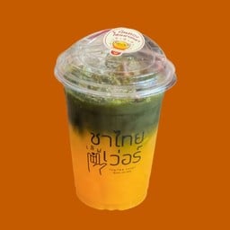 ชาเขียวน้ำส้ม