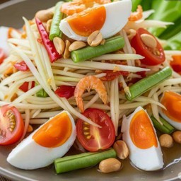 ส้มตำไข่เค็ม