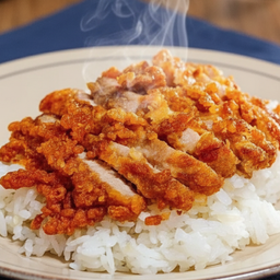 ราดข้าว- (หมูเนื้อล้วน)