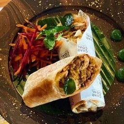 Chicken Tikka Kathi Roll (Lunch)