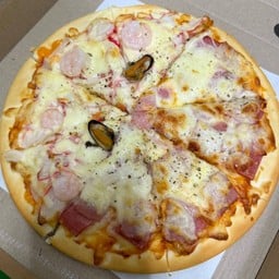 หน้าซีฟู้ด+แฮมชีส (ใหญ่)