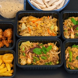 เส้นนัว เมนูเส้นแก้ว-นมสด