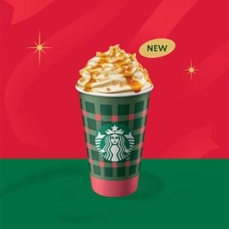 Hazelnut Praline Mille-Feuille Oatmilk Latte