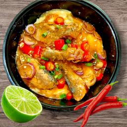 ข้าวไข่ข้นปลากระป๋อง