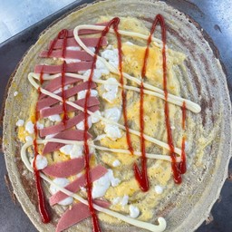 เครปไข่โบโลน่าดับเบิ้ลชีสx2