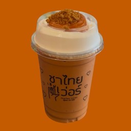 สเลอปี้ครีมชีส+ชาไทยคิวบ์