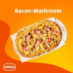 พิซซ่าเบคอนดับเบิ้ลเห็ด