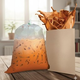 ชาเย็นถุง