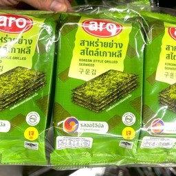 สาหร่าย แผ่น