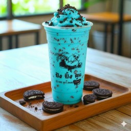 นมบลูพาราไดส์โอริโอ้ปั่น