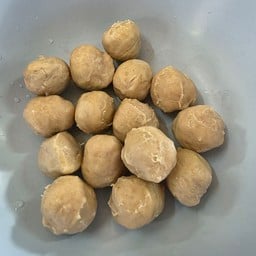 ลูกชิ้นหมูลวกเปล่า