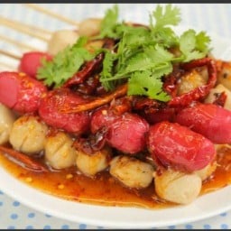 ลูกชิ้นทอด โรงโป๊ะ